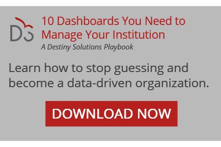 Learn how the right dashboards can help you leverage data to overcome roadblocks and give insight into your higher education program